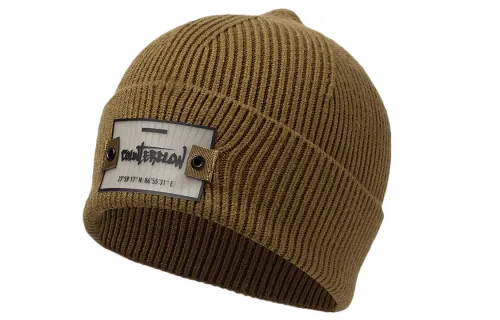 Li Ning Beanies Men's Beige Brown