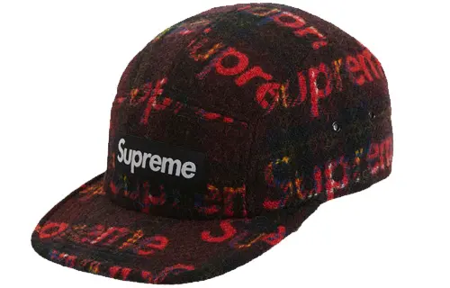 Supreme Harris Tweed Camp Cap