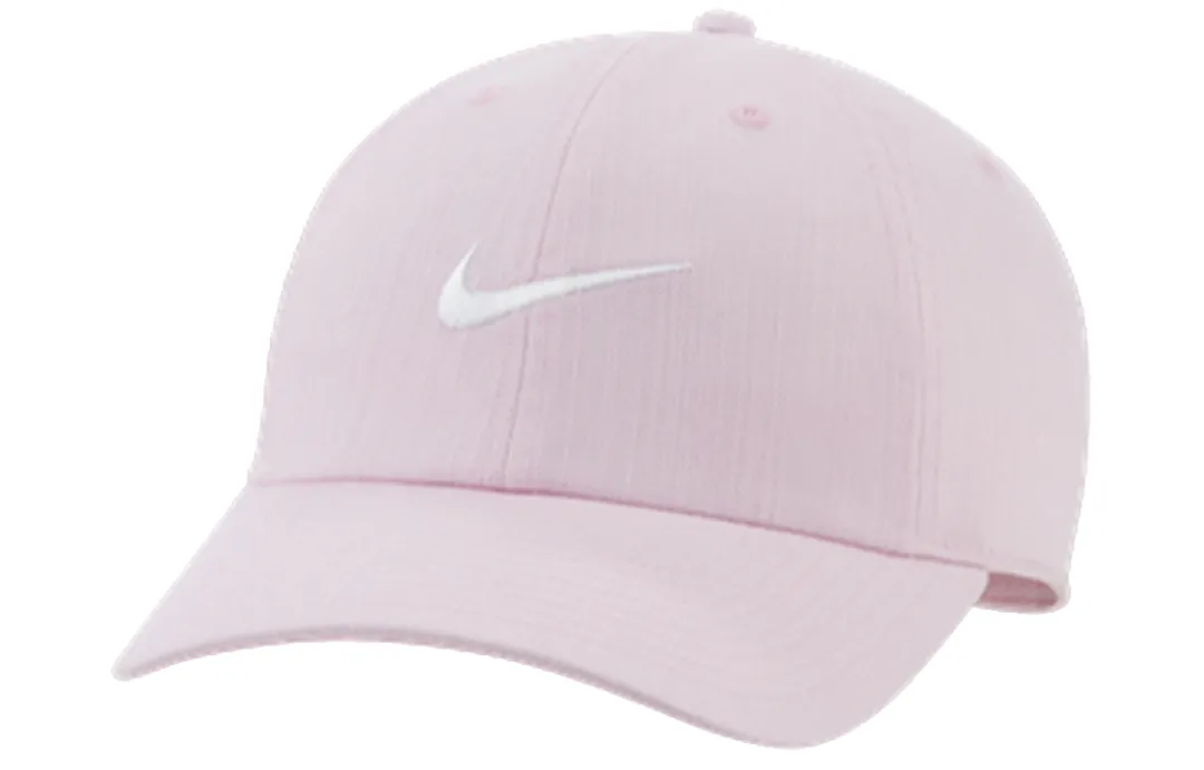 Nike Cotton Baseball Caps Unisex Pink