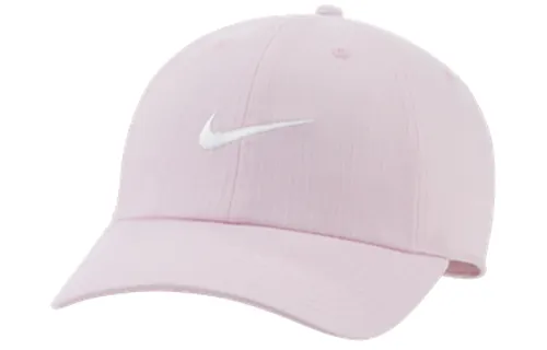 Nike Cotton Baseball Caps Unisex Pink