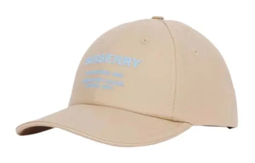 Burberry Horseferry Motif Cotton Baseball Cap