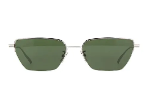 Bottega Veneta Sunglasses Unisex Silver