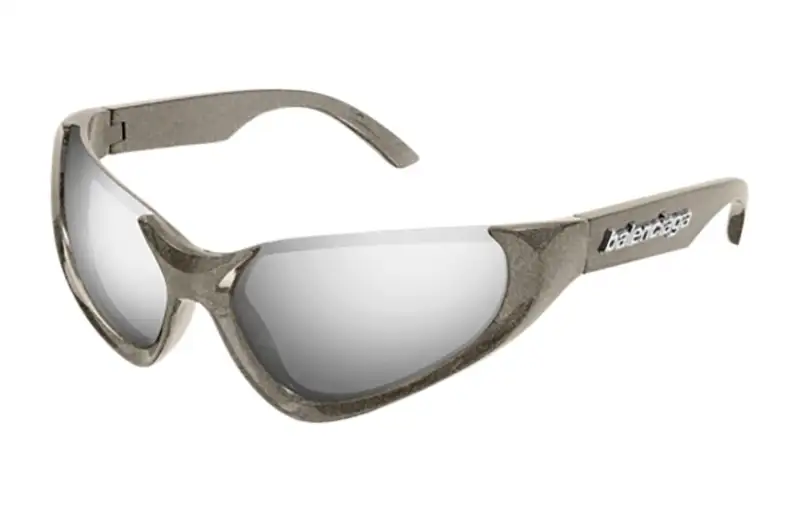 Balenciaga Eyewear Oval Frame Sunglasses
