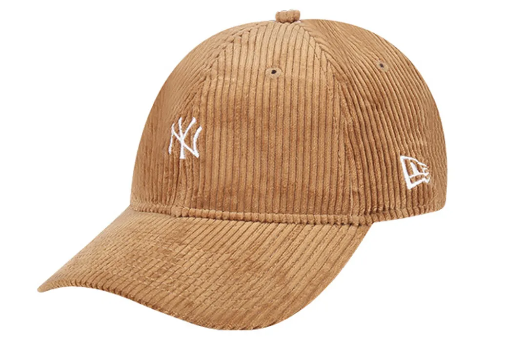 New Era New Era X MLB Corduroy Baseball Caps Unisex Khaki