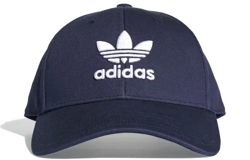 Adidas Originals Cotton Baseball Caps Unisex Navy Blue