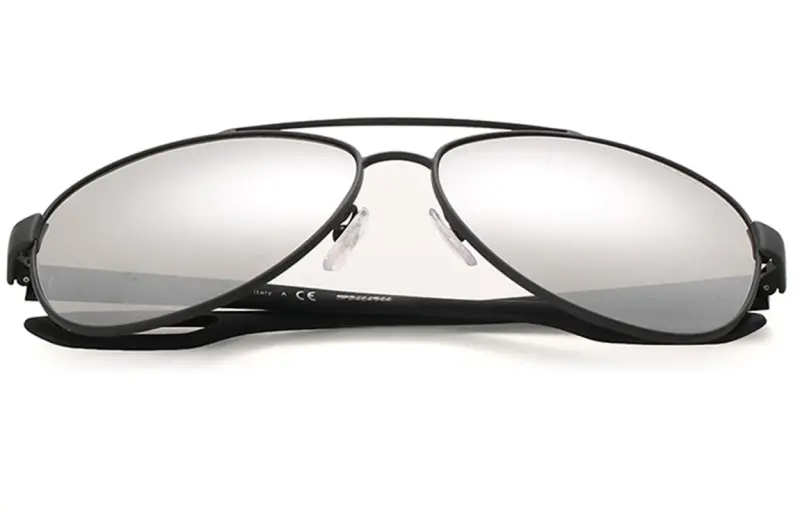 PRADA Sunglasses Men's Dark Gray Frame Light Gray Lens