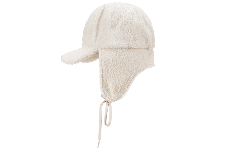 Кепка MLB Fleece (розово-белая) — фото 8