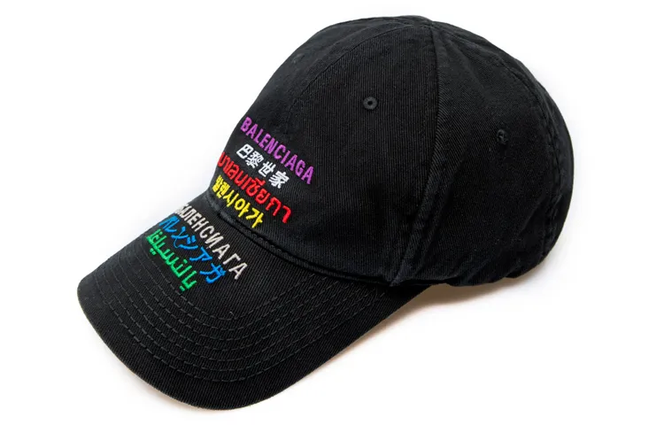 Balenciaga Languages Baseball Cap