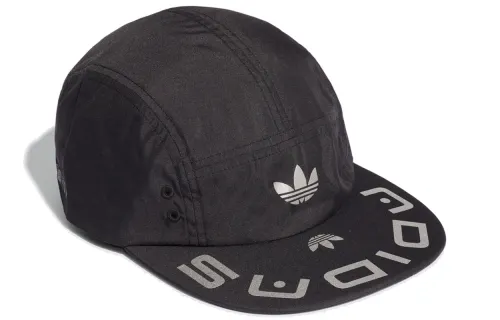 Adidas Originals Recycled Polyester Mesh Baseball Caps Unisex Black