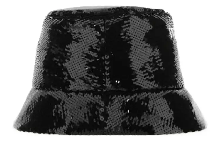 PRADA Sequins Logo Bucket Hat