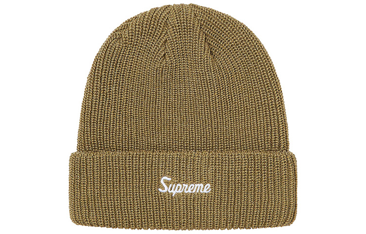 Шапка Supreme FW20 Week 18 Loose Gauge Beanie - (бордовая) — фото 6