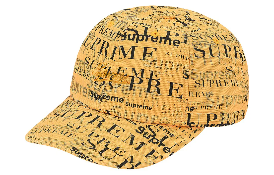 Supreme Logo Pattern 6 Panel