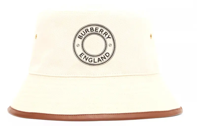 Burberry Archway Logo Applique Bucket Hat