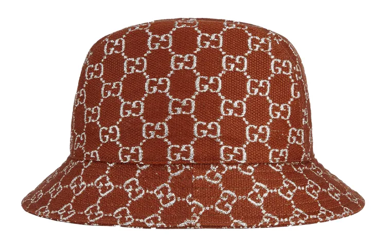 GUCCI GG Wool Bucket Hats Unisex Rusty Red