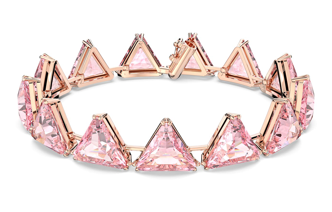 Женский браслет Swarovski MILLENIA (розовый)