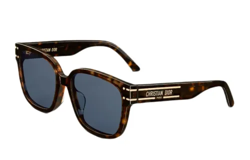 DIOR Trendy Acetate Square Sunglasses Unisex
