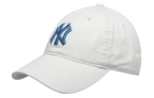 MLB Polyester Baseball Caps CP66 Unisex Silver Steel