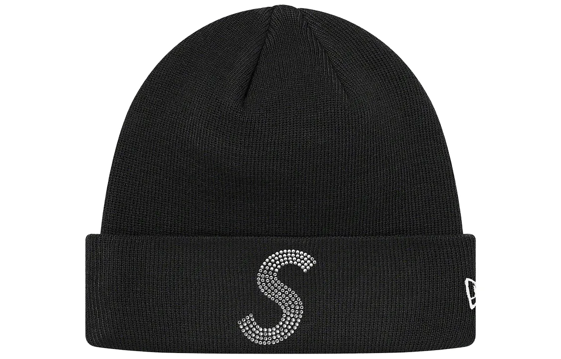 Supreme New Era Swarovski S Logo Beanie