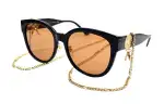 GUCCI Plate Butterfly Sunglasses Women's