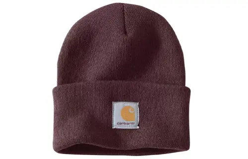 Carhartt Beanies Unisex Burgundy
