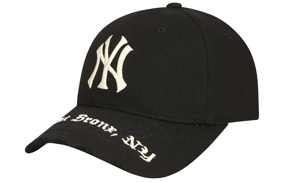 MLB Cotton Baseball Caps CPKP Unisex Black/Beige