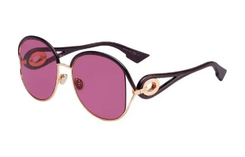 DIOR Sunglasses Unisex Pink Purple
