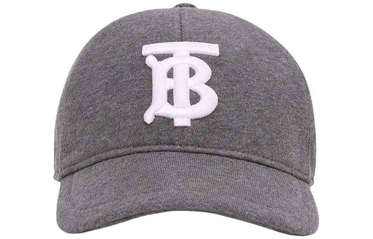 Burberry Cotton Baseball Caps Women's Gray