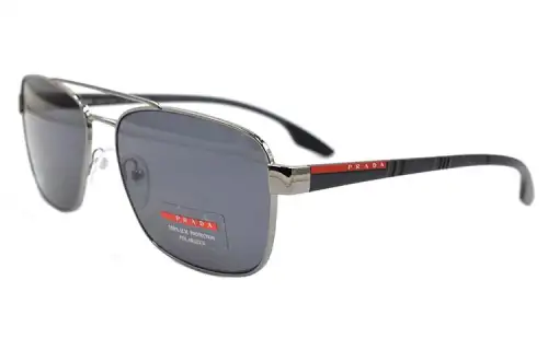 PRADA Alloy Aviator Sunglasses Men's