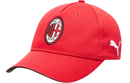 PUMA Cotton Baseball Cap Unisex Red