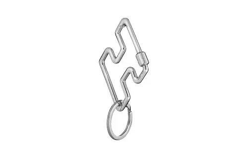 HERMES H Too Speed Stainless Steel Charms Unisex