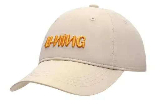 Li Ning Sports Life Collection Baseball Caps Unisex Beige