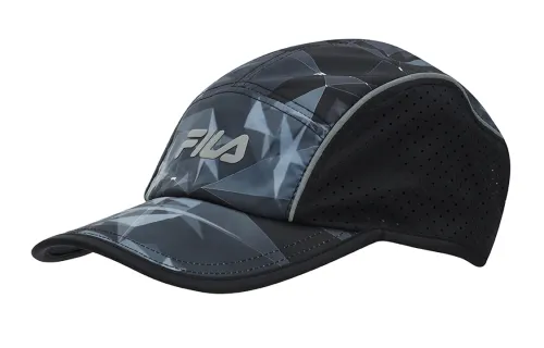 FILA Polyester Baseball Caps Unisex Black