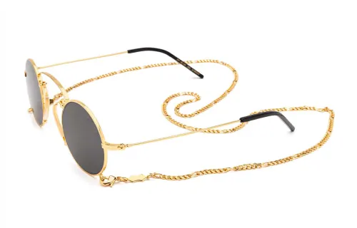 Gucci round-frame chain glasses
