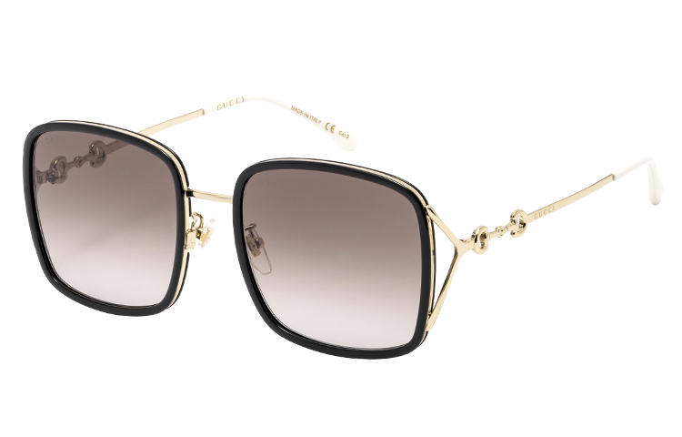 Женские очки Gucci Солнце (золотистые)