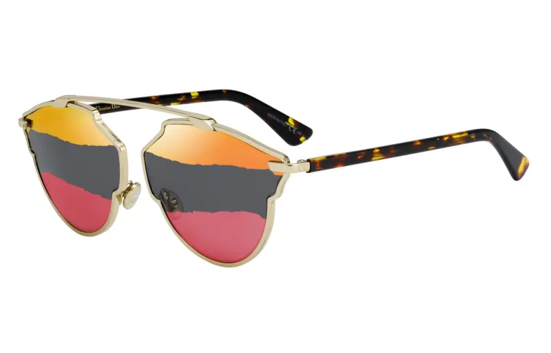 DIOR Trendy Irregular Shape Sunglasses Women's