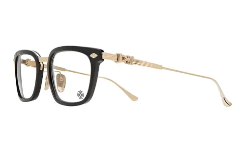 Chrome Hearts Alloy Rectangular Eyeglass Frames Unisex
