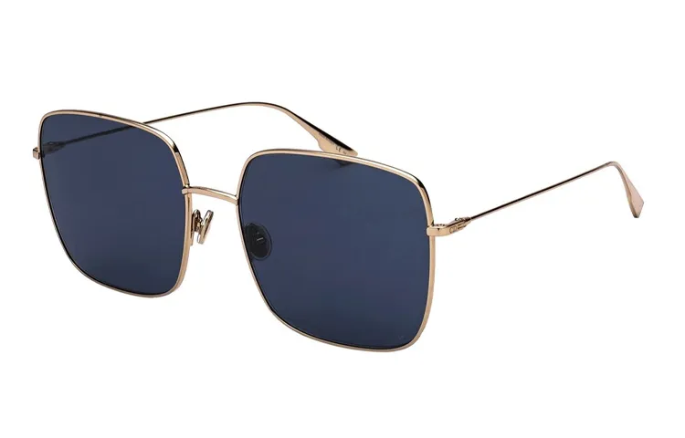 DIOR Square Sunglasses Unisex Blue