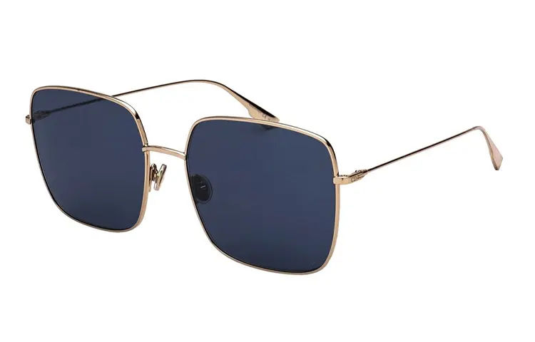 DIOR Square Sunglasses Unisex Blue