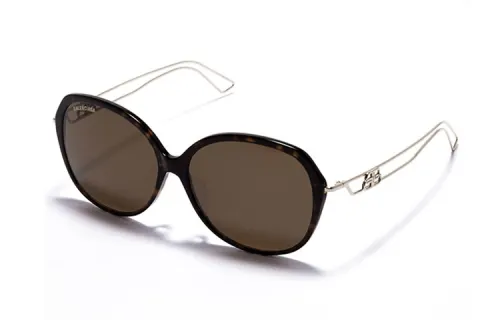 Balenciaga Sunglasses Women's Dark Brown