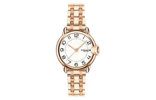 COACH ARDEN Wrist Watches Quartz Movement Steel Strap White Dial Women's Watch