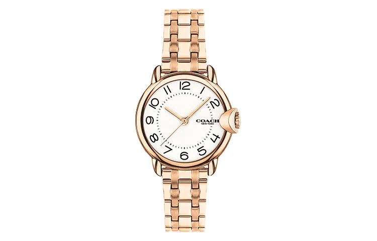 COACH ARDEN Wrist Watches Quartz Movement Steel Strap White Dial Women's Watch