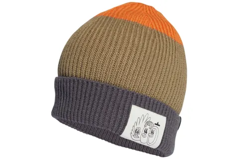 Adidas Beanies Unisex Dark Gray/Green/Deep Orange