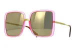 GUCCI Square Sunglasses Women's