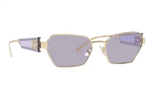 MIU MIU Sunglasses Women's Gold