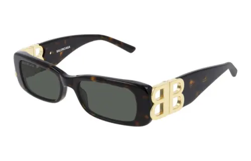 Balenciaga Eyewear Dynasty Rectangular Frame Sunglasses