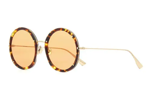 DIOR Metal Round Glasses Unisex