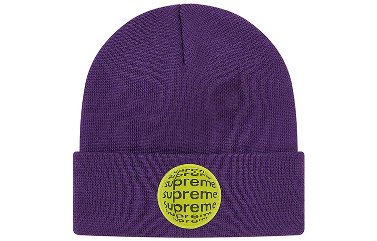 Шапка Supreme SS21 WEEK1 Lenticular Patch Beanie (разноцветная) — фото 4