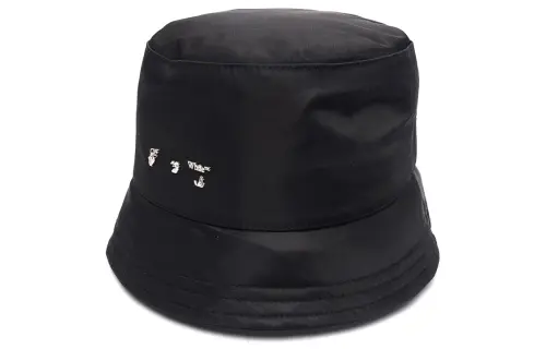 OFF-WHITE Bucket Hats Unisex Black
