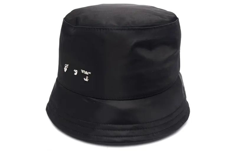 OFF-WHITE Bucket Hats Unisex Black