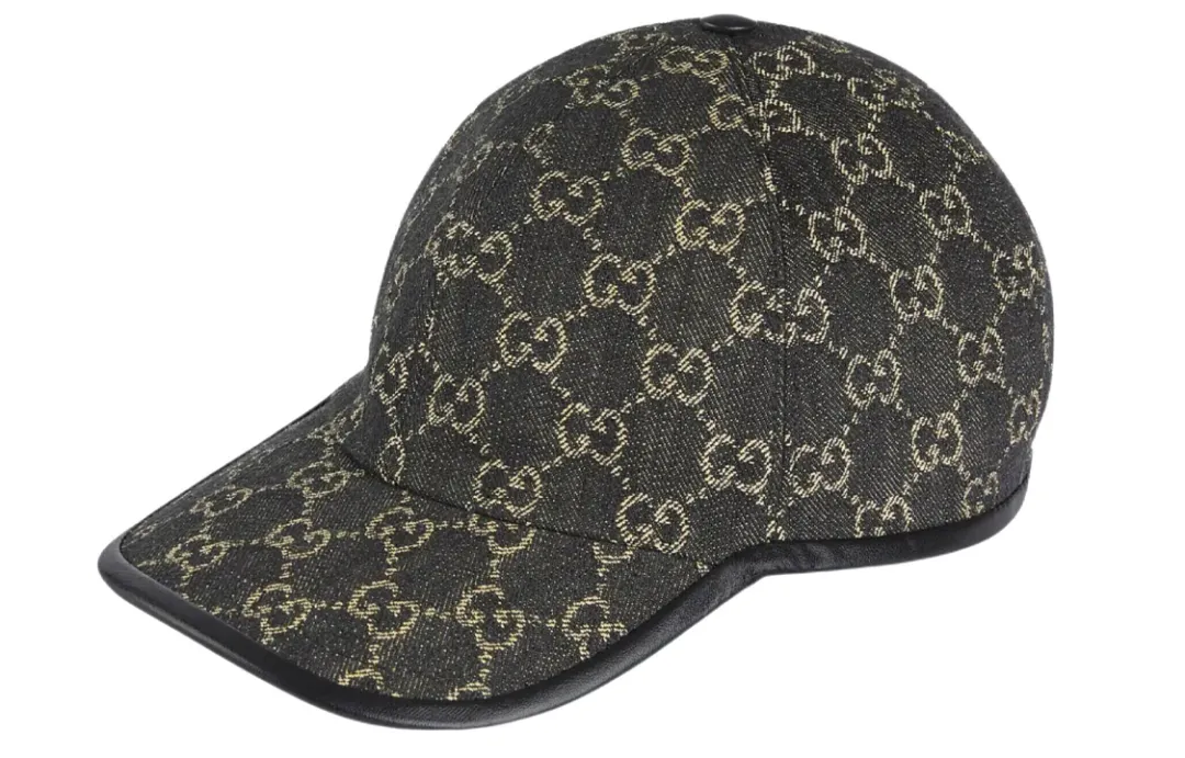 GUCCI Logo Denim Baseball Cap